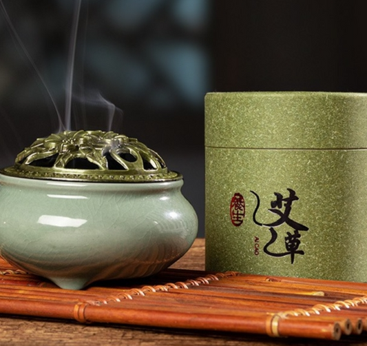 Coil Incense, Sandalwood Incense, Mugwort Stick Incense, Worship Incense - 24 Coils, Long-lasting Fragrance for 24 Hours, Suitable for Indoor Use. It can be used as Mugwort Incense to Purify Odors and Eliminate Bad Smells in Toilets.